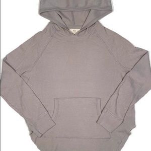 ARITZIA TNA Thermal Hooded Long sleeve Shirt